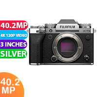 New Fujifilm X-T5 Mirrorless Camera Body Silver (FREE INSURANCE + 1 YEAR AUSTRALIAN WARRANTY)